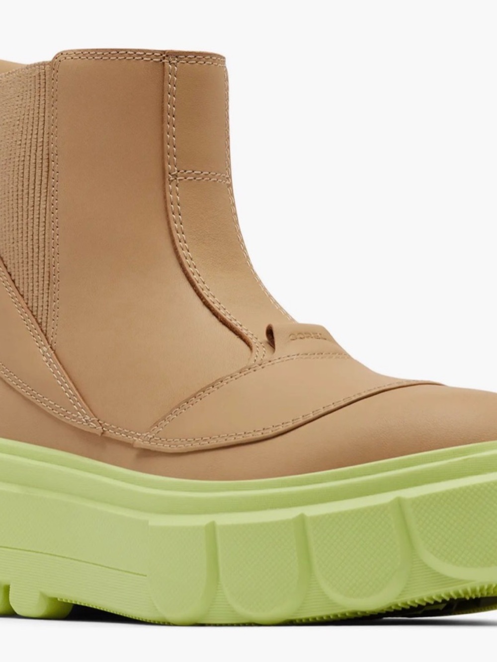 NWT Sorel Caribou Waterproof Chelsea boot 8.5 or 9 canoe green women’s